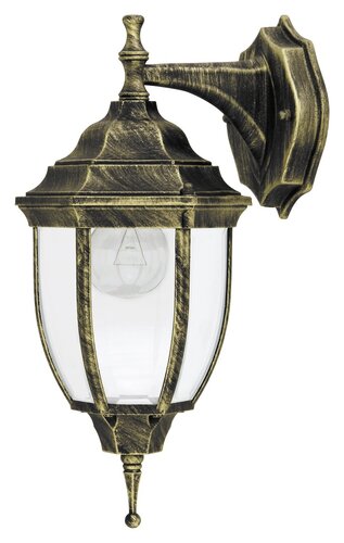 Aplica Nizza, 1 x E27, auriu antic, IP43