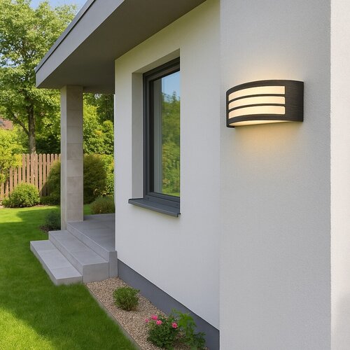 Aplica Roma, 1 x E27, auriu antic, IP44