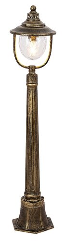 Lampadar Barcelona, 1 x E27, auriu antic, IP43