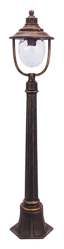 Lampadar Barcelona, 1 x E27, auriu antic, IP43